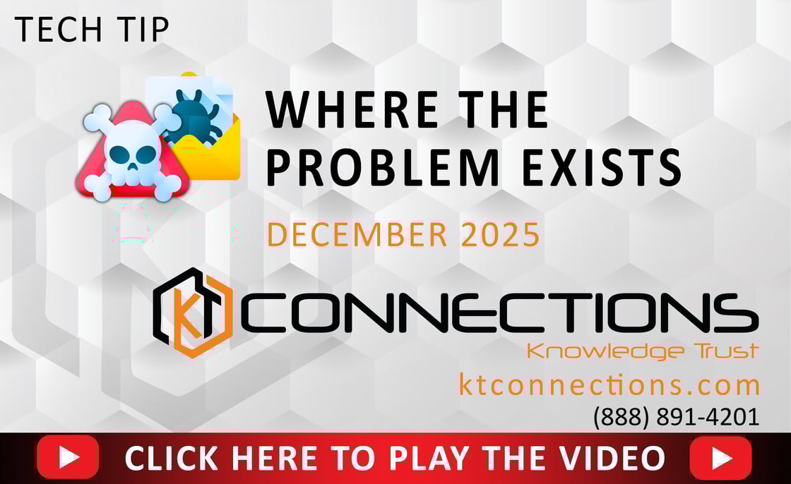 CyberAgenda_Where The Problem Exists_Tech_Tip_Newsletter