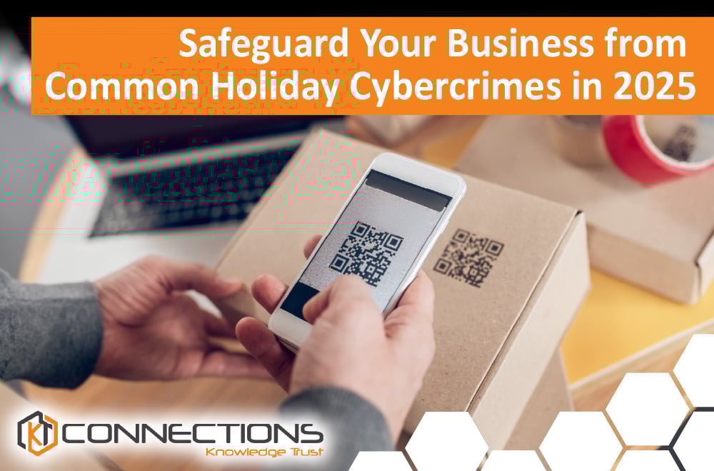 Image showcasing an unknowing employee scanning a QR Code on a Package