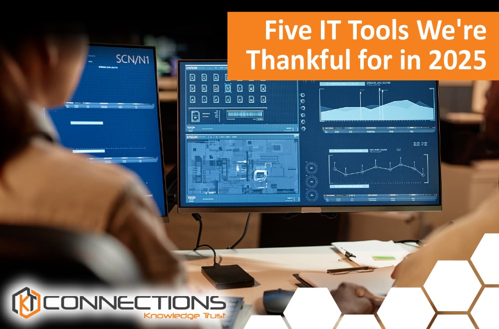Image showing IT Experts reviewing system status on a screen using a monitoring tool